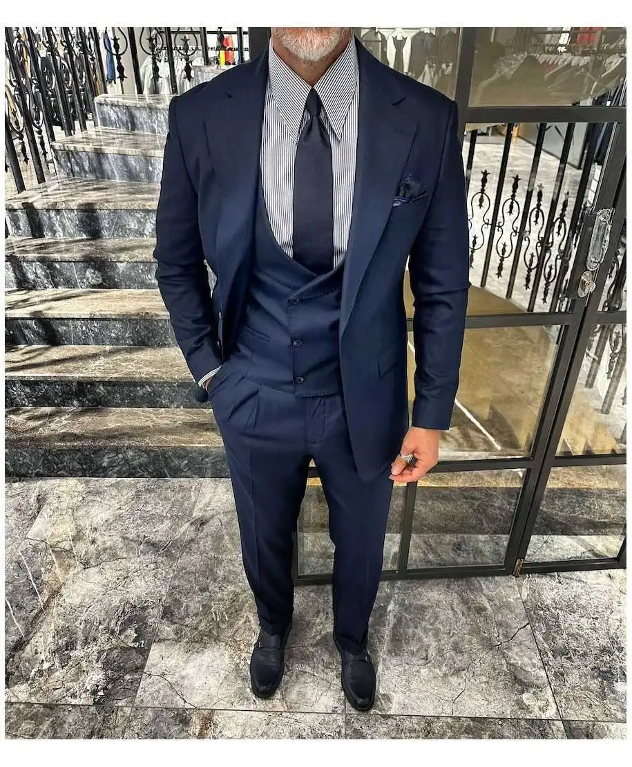 Abito blu elegante da cerimonia - Prestige - Abiti uomo da cerimonia online - Gogolfun.it
