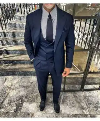 Abito blu elegante da cerimonia - Prestige - Abiti uomo da cerimonia online - Gogolfun.it