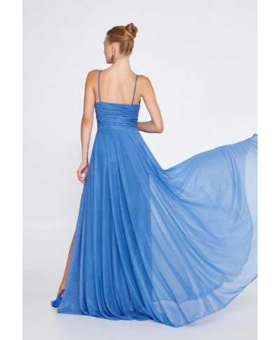 Vestito da cerimonia con spacco - Star Tris