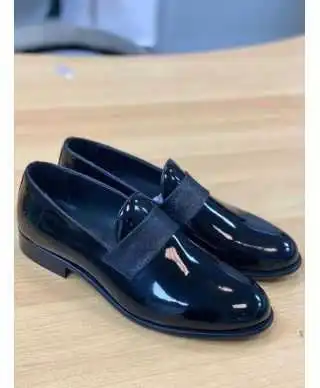 Scarpe uomo, cerimonia blu