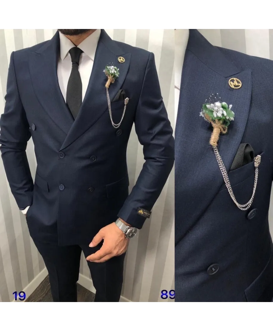 Doppiopetto uomo blu - Scozia - Abiti e completi uomo online - Gogolfun.it