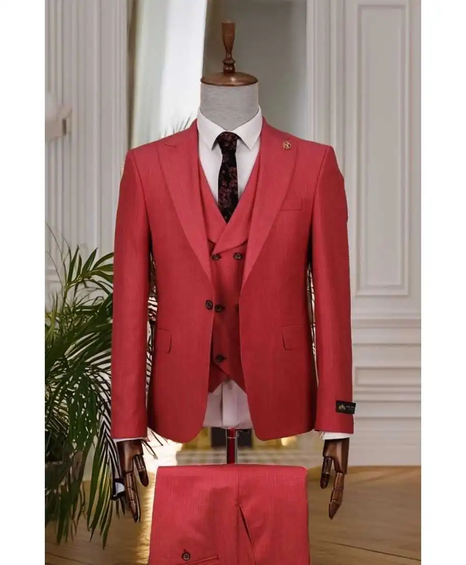 Abito uomo con gilet rosso - Irlanda - Abiti uomo particolari - Abiti online - Gogolfun.it