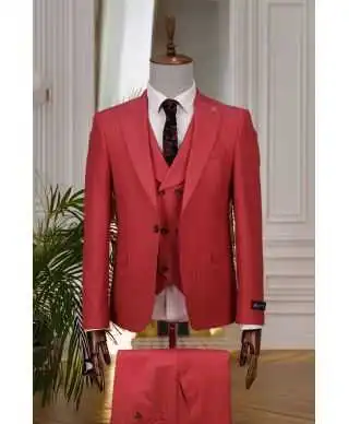 Abito uomo con gilet rosso - Irlanda - Abiti uomo particolari - Abiti online - Gogolfun.it
