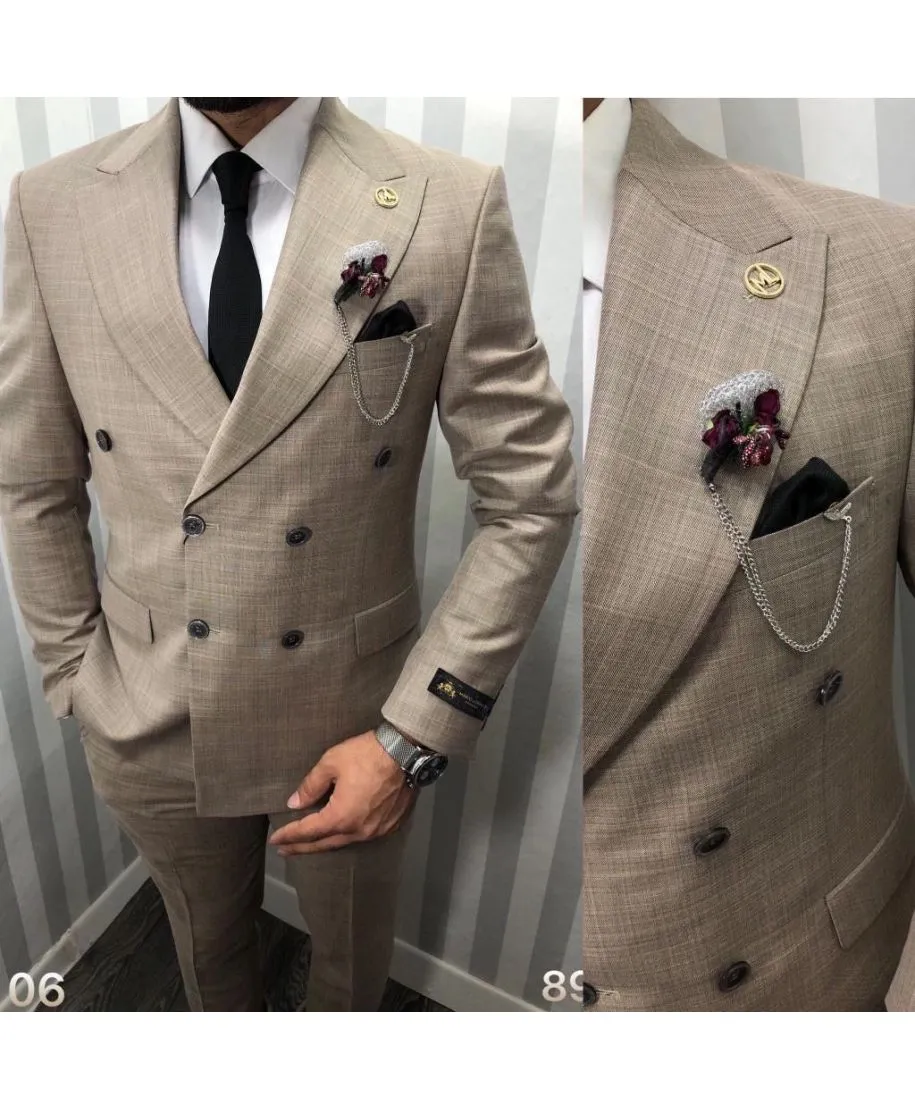 Doppiopetto uomo beige - Scozia - Abiti uomo particolari e giovanili - Gogolfun.it