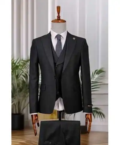 Abito nero con gilet - Irlanda - Abiti uomo eleagnti, particolari, giovanili - Gogolfun.it