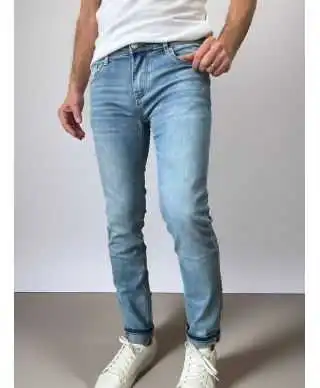 Jeans uomo chiaro, skinny fit - Key jey dnm