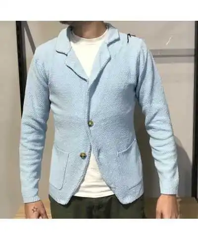 Cardigan azzurro, Primaverile - Monopetto