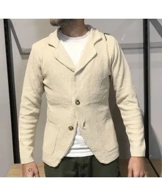 Blazer in cotone leggero beige - Primaverile