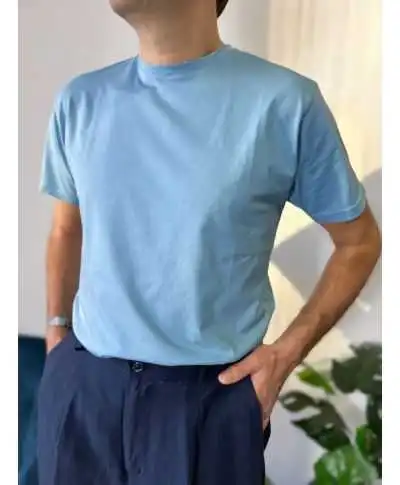 T-shirt uomo azzurra Paul Miranda - Fresh - Magliette e tshirt uomo online - Gogolfun.it