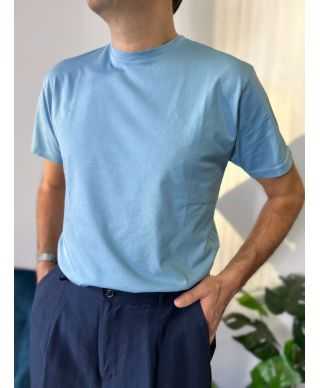T-shirt uomo azzurra Paul Miranda - Fresh - Magliette e tshirt uomo online - Gogolfun.it