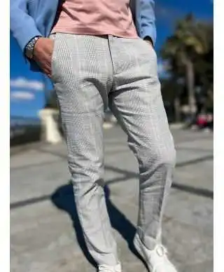 Pantaloni uomo principe di galles, Paul Miranda