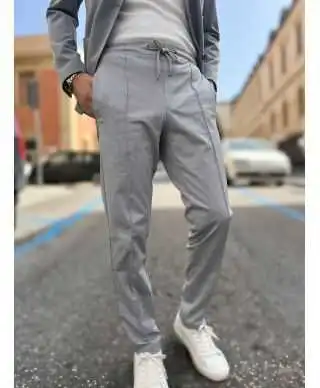 Pantalaccio grigio chiaro Paul Miranda - Abbigliamento uomo online Gogolfun.it