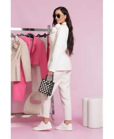 Tailleur donna elegante panna - Cher - Giacche e tailleur donna online - Gogolfun.it