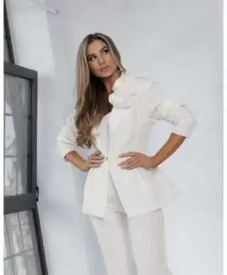 Tailleur donna elegante panna - Cher