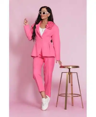 Tailleur donna elegante, Fuxia - Cher - Tailleur e completi donna online - Gogolfun.it