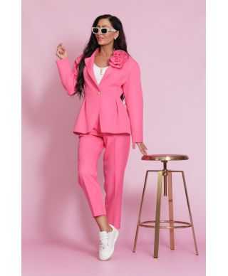 Tailleur donna elegante, Fuxia - Cher - Tailleur e completi donna online - Gogolfun.it