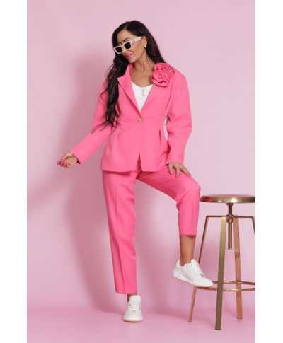 Tailleur donna elegante, Fuxia - Cher - Tailleur e completi donna online - Gogolfun.it
