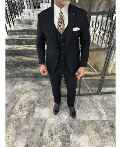 Abito uomo con gilet nero - Cristofer - Abiti uomo e completi eleganti - Gogolfun.it