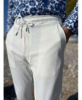 Pantalaccio bianco Paul Miranda - Pantaloni e pantalaccio uomo online - Gogolfun.it