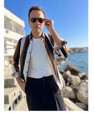 Camicia uomo a righe - Stripe