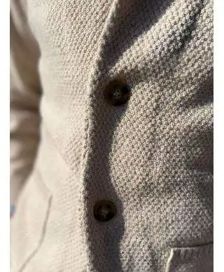 Cardigan uomo beige chiaro - Pollock
