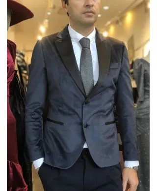 Giacca uomo - Elegante - Taglio smoking - Made in Italy