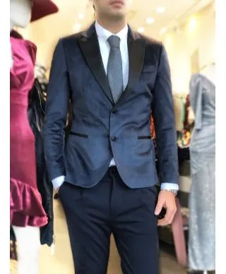 Giacca uomo - Elegante - Taglio smoking - Made in Italy