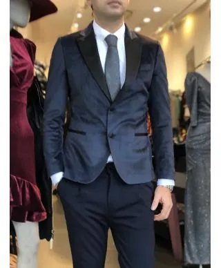 Giacca uomo - Elegante - Taglio smoking - Made in Italy