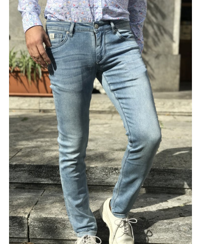 Key Jey - Jeans uomo - Slim fit - 5 tasche