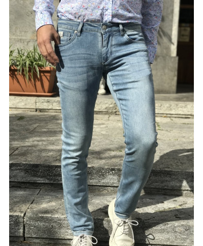 Key Jey - Jeans uomo - Slim fit - 5 tasche