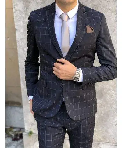 Abito uomo blu - Made in Italy - Paul Martins