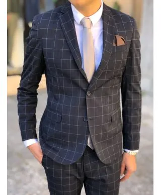 Abito uomo blu - Made in Italy - Paul Martins