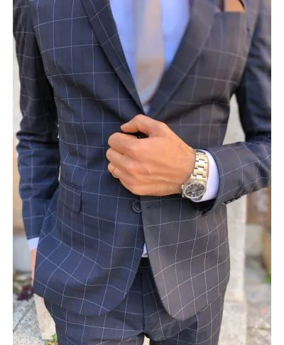 Abito uomo blu - Made in Italy - Paul Martins