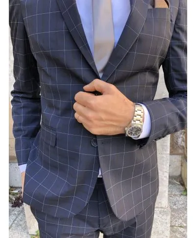 Abito uomo blu - Made in Italy - Paul Martins
