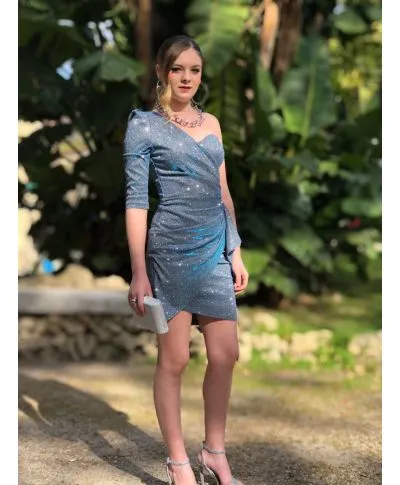 Vestito corto elegante - Monospalla - Joyce