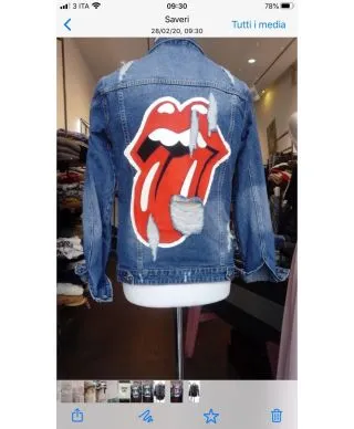 Giubbotto di jeans - Denim - Rolling stones