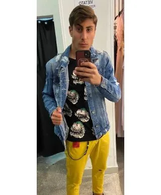 Giubbotto di jeans - Denim - Rolling stones
