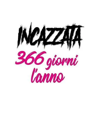 T shirt donna - Incazzata -Magliette dvertenti