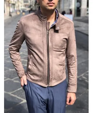 Paul Miranda - Giubbotto in dainetto - Beige