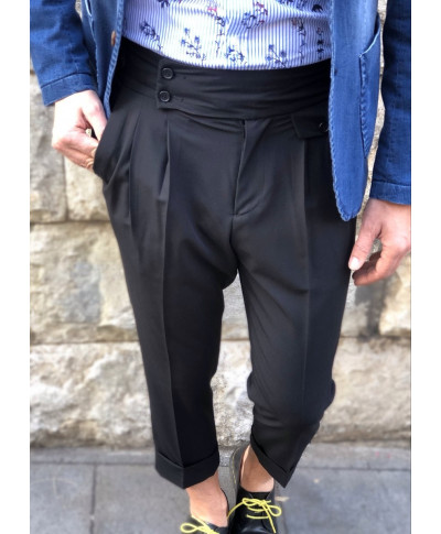 Pantaloni chino, Blu - Made in Italy