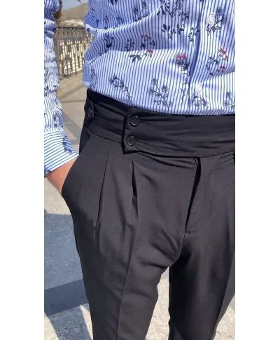 Pantaloni chino, Blu - Made in Italy