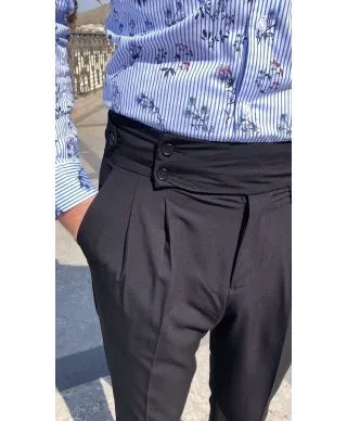 Pantaloni chino, Blu - Made in Italy