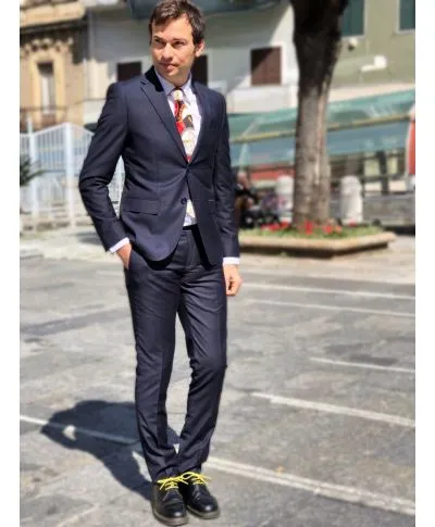 Abito uomo blu - Made in Italy - Paul martin's