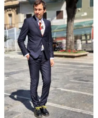 Abito uomo blu - Made in Italy - Paul martin's