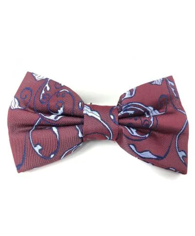 Papillon uomo - Farfallino bordeaux