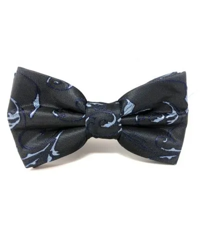 Papillon uomo nero e celeste - Elegante