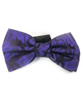 Papillon uomo viola e nero - Farfallino Princip 7 - Collezione accessori uomo