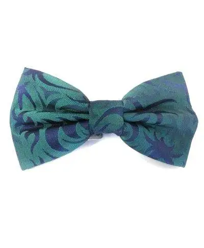 Papillon uomo verde e blu - Farfallino Princip 6