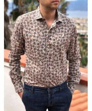 Camicia uomo - Flor2 - Slim fit