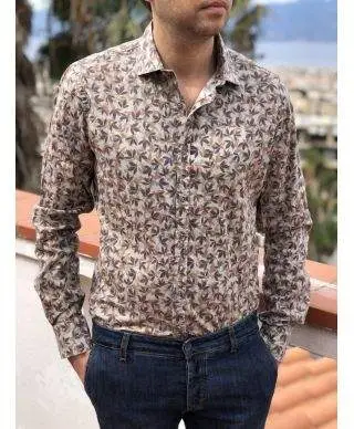 Camicia uomo - Flor2 - Slim fit